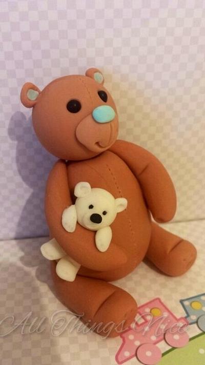 Teddy Bear,  teddy bear .. - Cake by All things nice 