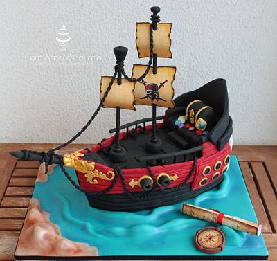 Pirat Ship - Cake by Com Amor & Carinho