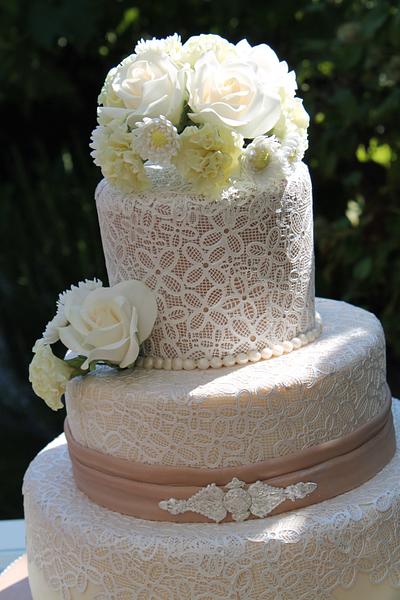Romantic wedding cake - Cake by Tortenherz