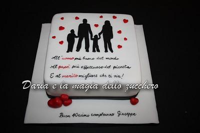 Family cake - Cake by Daria Albanese