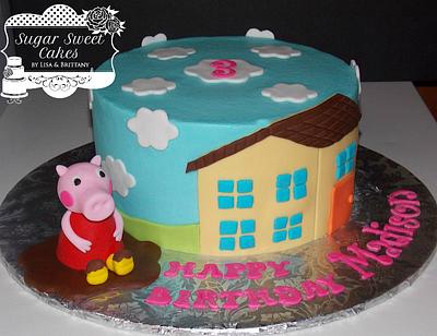 Peppa Pig - Cake by Sugar Sweet Cakes