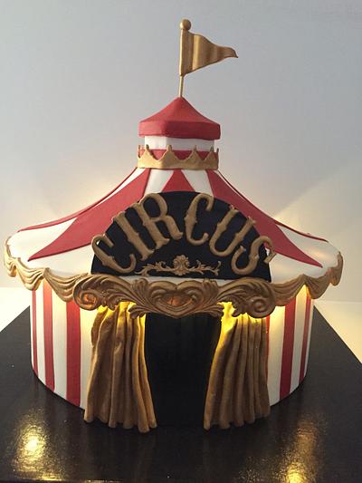 Cake Carnival Circus Tent - Cake by Jackie - The Cupcake Princess
