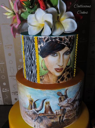 Sudanese/Egytpian/African Birthday - Cake by Calli Creations