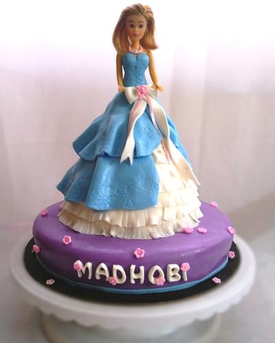 Barbie cake - Cake by Minna Abraham