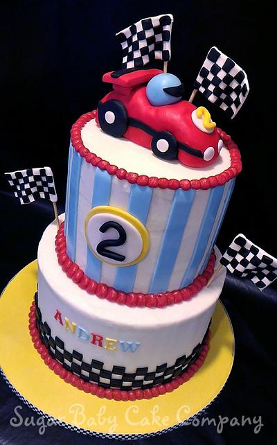 Race Car Cake - Cake by Kristi