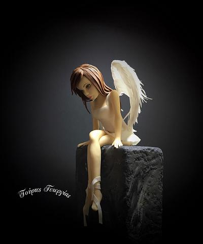 Angel... - Cake by Georgia Ampelakiotou