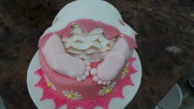 Baby Shower Cake - Cake by JudeCreations