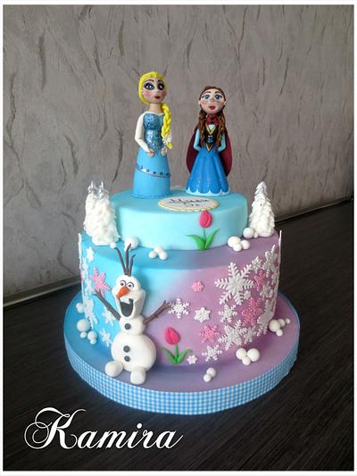 Cake Frozen - Cake by Kamira