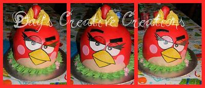 Angry Birds Girls Rule - Cake by Day