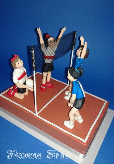 Volley cake topper - Cake by Filomena