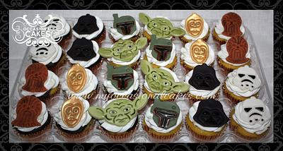 star wars cupcakes - Cake by Occasional Cakes