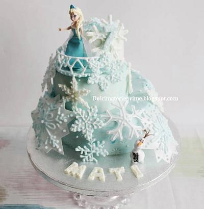 Frozen party - Cake by Francesca Belfiore Dolcimaterieprime