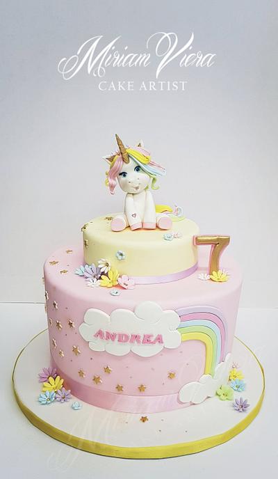 My Unicorn Cake II - Cake by Miriam Viera