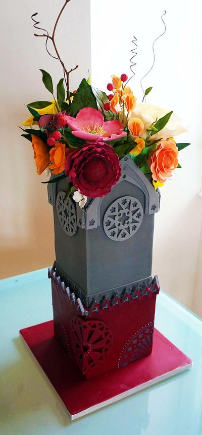 Victorian Gothic in Bloom - Cake by Enrique