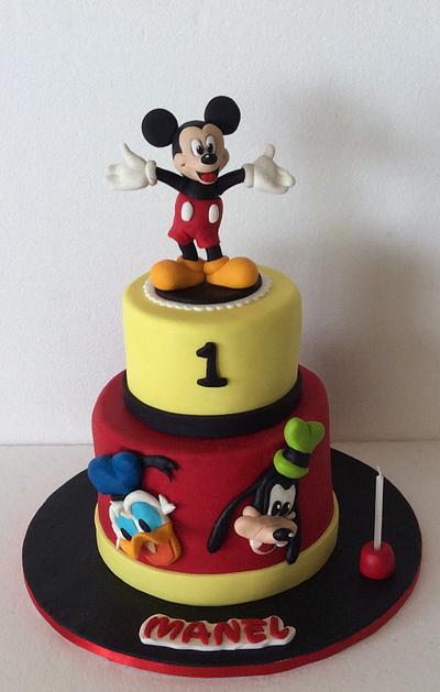 Mickey - Cake by Ana Lucia Pereira