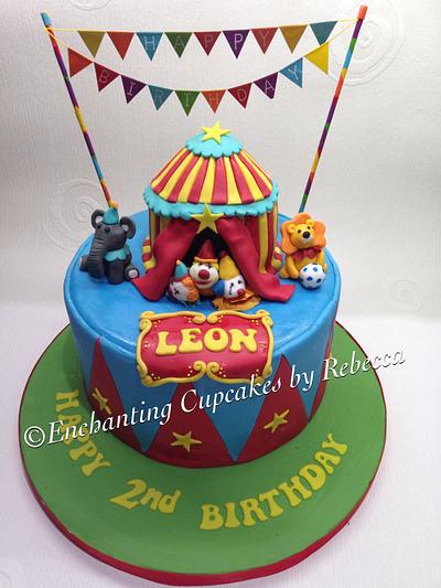 Leon's circus - Cake by Enchanting Cupcakes hobby cakes