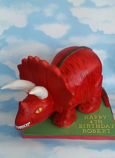 Triceratops cake - Cake by Izabela McCabe