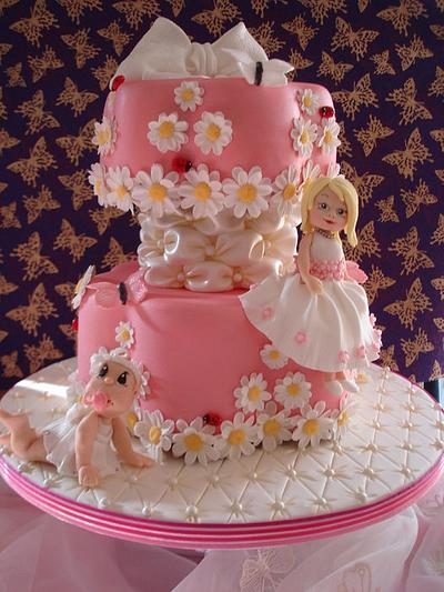 Christening cake - Cake by Julie