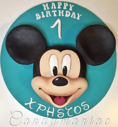 Mickey Mouse 3d cake - Cake by Mania M. - CandymaniaC