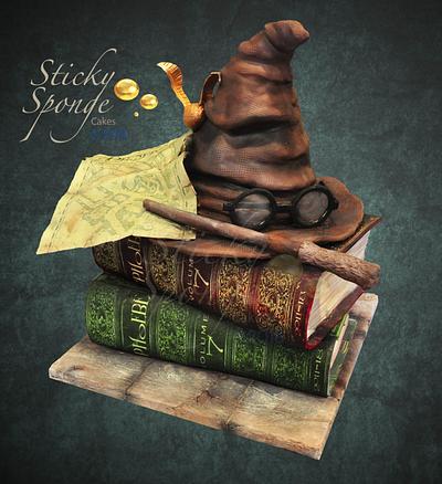 Harry Potter cake - Cake by Sticky Sponge Cake Studio
