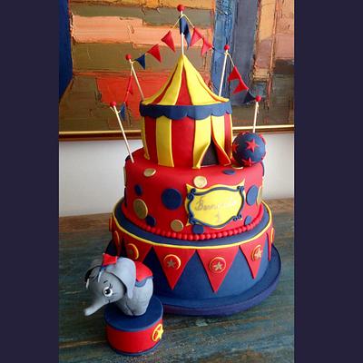 Bernardo's Circus  - Cake by Cláudia Oliveira