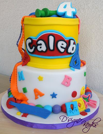 Play-doh Theme cake - Cake by Phey