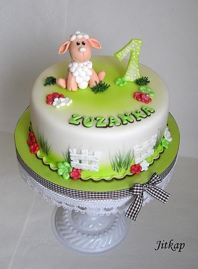 Ovečka pro Zuzanku - Cake by Jitkap