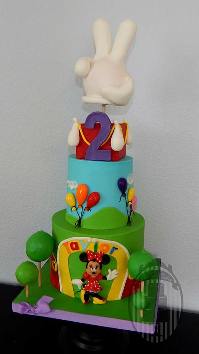 Minnie Mouse Clubhouse - Cake by Olga