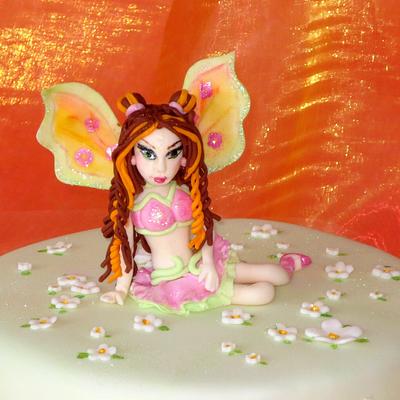 Winx Club Flora - Cake by Eva Kralova