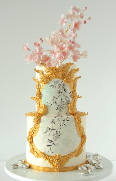 Cherry Blossom Cake - Cake by Cookie Hound!