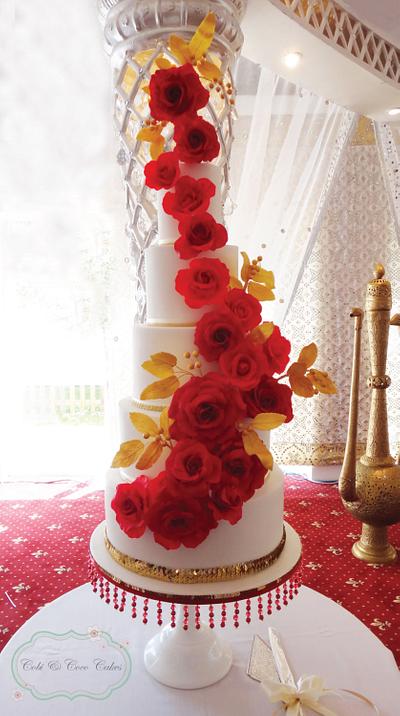 Shelly Wedding Cake - Cake by Cobi & Coco Cakes 