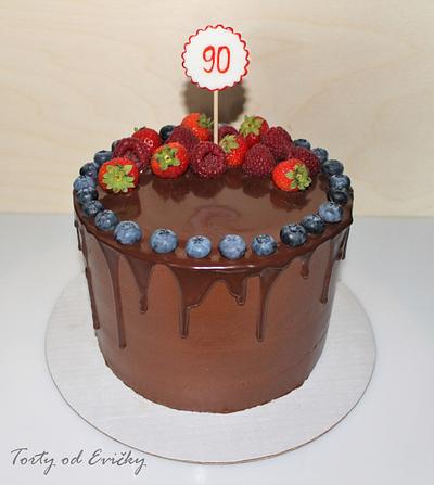 Drip cake  - Cake by Cakes by Evička