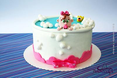 Baby bath cake - Cake by Tortolandija