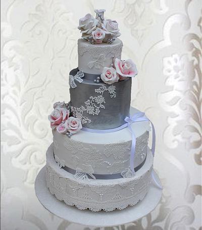 A Lacy Affaire! - Cake by Anu