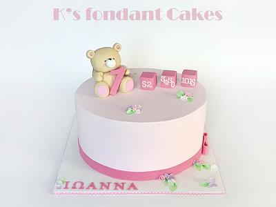 Forever Friends - Cake by K's fondant Cakes