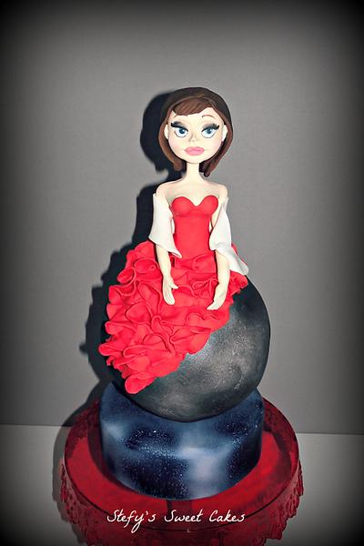 Lady in Red - Cake by Stefania