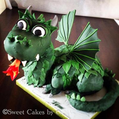 Un dragoonnn ! - Cake by SweetCakesbyC