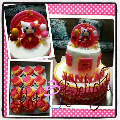 Hello Kitty - Cake by lot