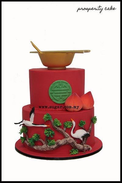 Chinese Prosperity Cake - Cake by weennee