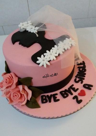 كيكة العروسه  - Cake by Alhudacake 
