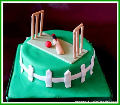 Anyone for cricket! - Cake by Deelicious Cakes
