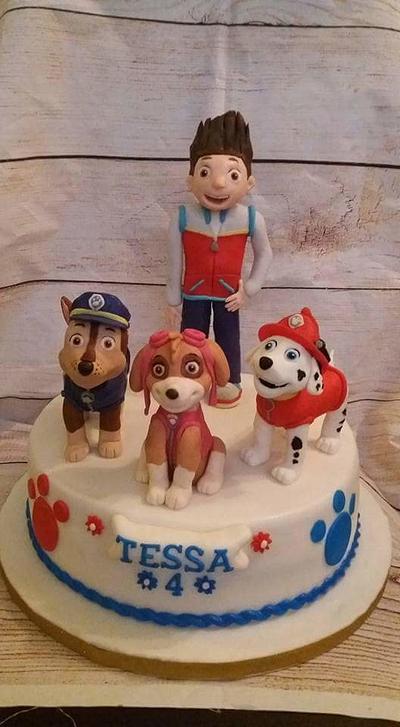 paw patrol cake - Cake by Petra
