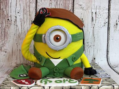 Minion Soldier! - Cake by Love From The First Cake
