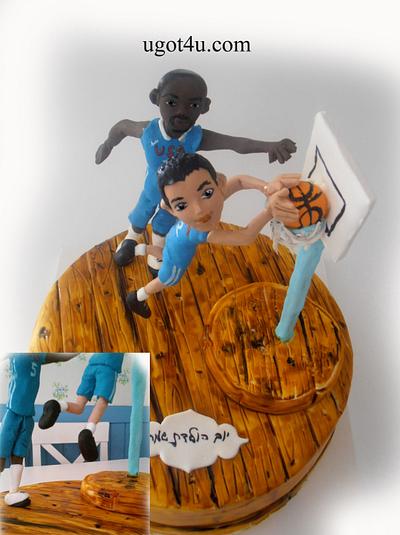 Basketball Cake - Cake by tom brainess-maor