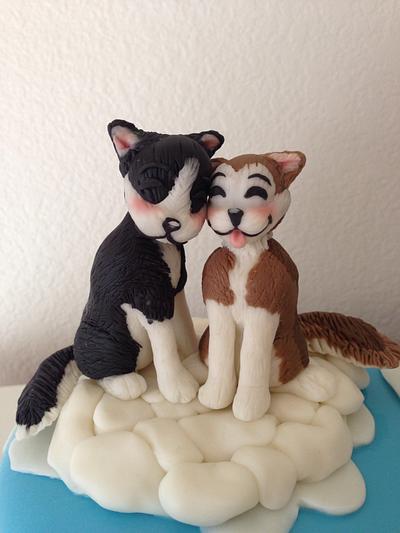 You make me feel in the clouds!!! - Cake by Mauicakes