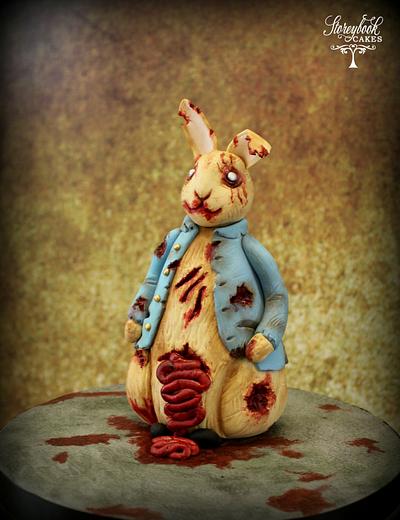 Sugar Art Zombies Collaboration - Peter Rabbit model - Cake by StoreybookCakesUK