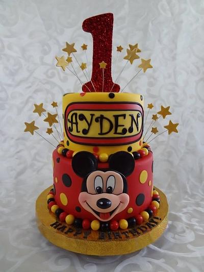 Mickey Mouse Cake - Cake by Custom Cakes by Ann Marie