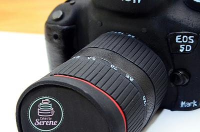 Canon Camera Cake - Cake by Cakes By Serene