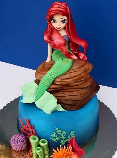 Little mermaid Cake  - Cake by Dodisart3