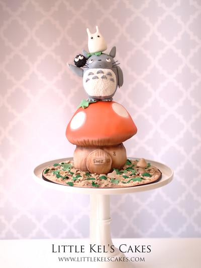 Totoro cake - Cake by Little Kel's Cakes